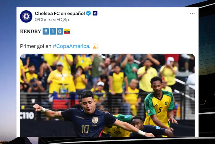 El mensaje que le mandó el Chelsea a kendry Páez