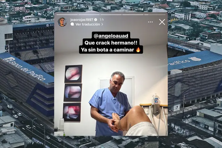 Publicación de Joao Rojas sobre el doctor Auad