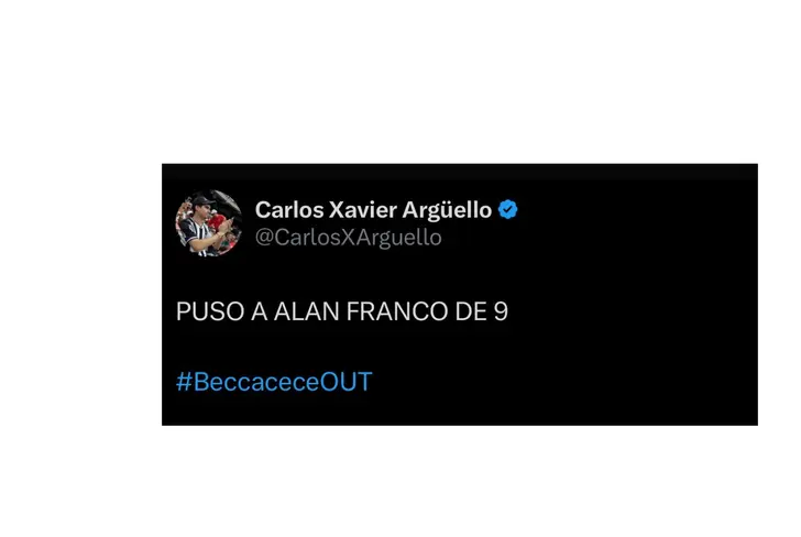 Captura de X