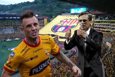 Fabián Bustos podría llevarse a otro jugador de Barcelona SC