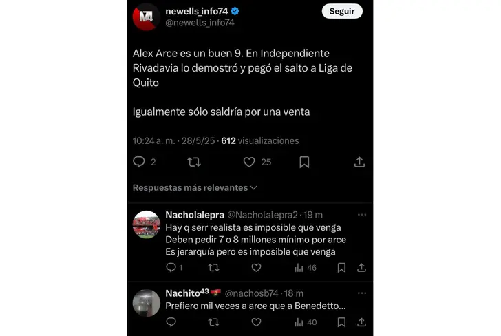 Captura de X