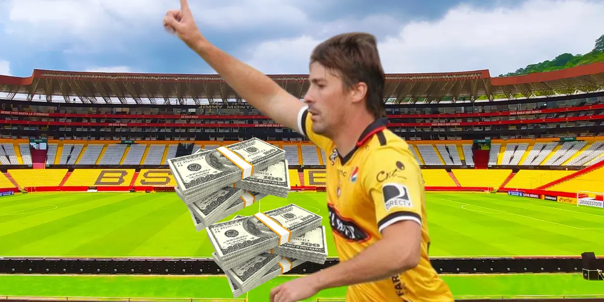 Federico Nieto celebrando, dinero. Foto tomada de: El Diario Ecuador