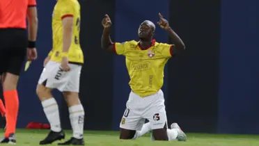 Felipe Caicedo-Barcelona SC / Foto: API