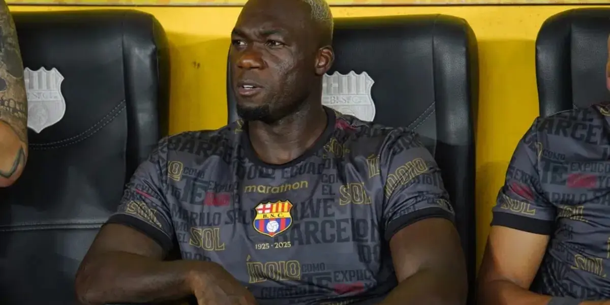 Felipe Caicedo-Barcelona SC / Foto: API