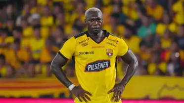 Felipe Caicedo-Barcelona SC / Foto: API