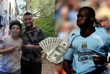 Felipe Caicedo hizo esto con su primer salario en el fútbol, en cambio Tévez no dudó en gastarlo en 10 casas con lo que le dio Boca Juniors