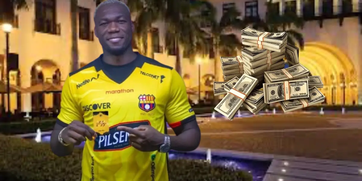 No viajó con Barcelona SC y el lujo de 200 dólares de Felipe Caicedo en Guayaquil