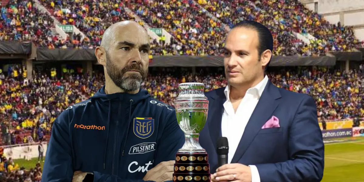 Justo antes del debut de Ecuador, el contundente aviso de Francisco Egas a Félix Sánchez