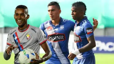 Fidel Martínez, Ángel Mena y Miller Bolaños 