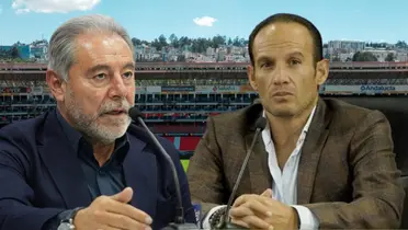 Francisco Egas e Isaac Álvarez (Foto tomada de: Liga de Quito/FEF)