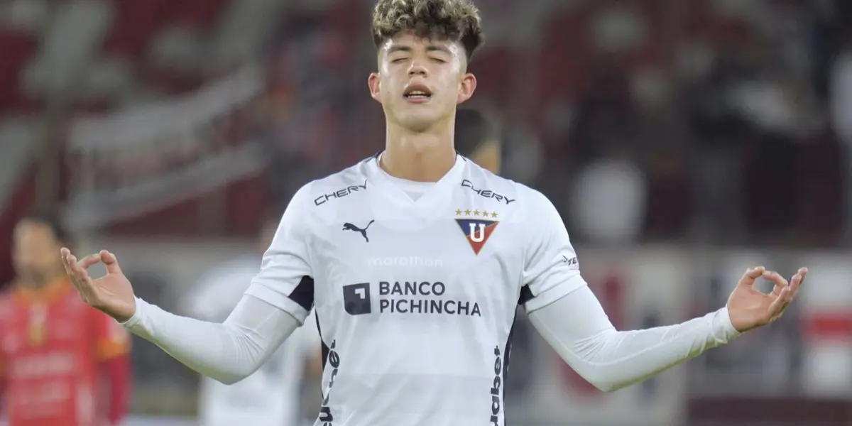Gabriel Villamil jugador de Liga de Quito 