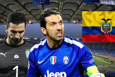 Gianluigi Buffón anunció su retiro del fútbol, pero no puede ver ni en pintura a un ecuatoriano