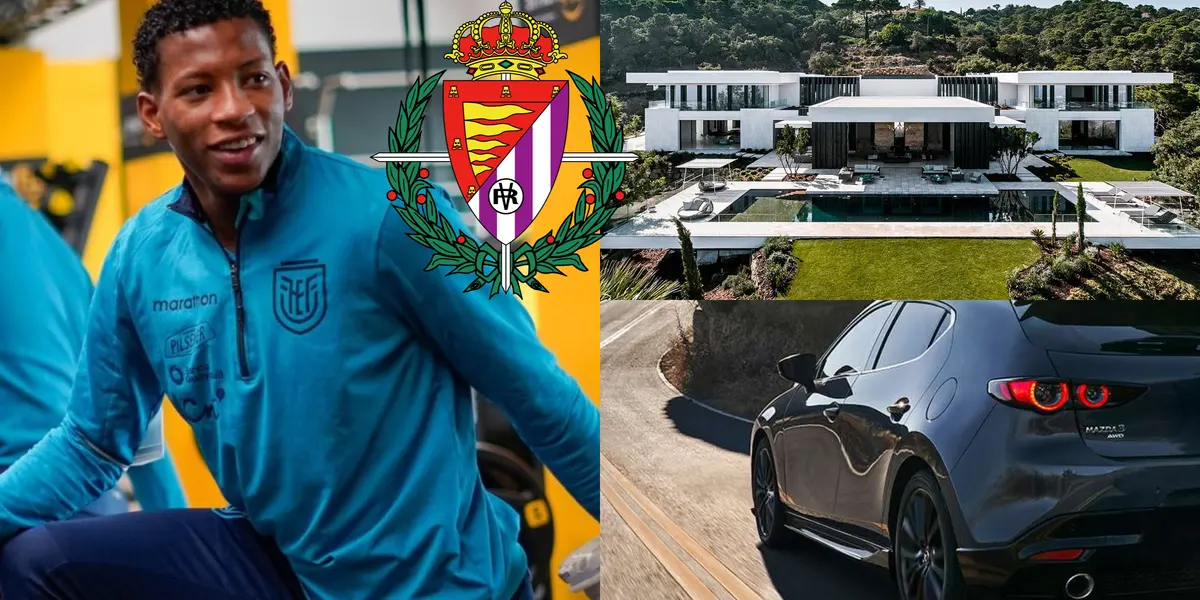 Gonzalo Plata finalmente fue presentado en Real Valladolid de España y Ronaldo le dará todas las comodidades posibles como para que se concentre solamente en rendir en la cancha