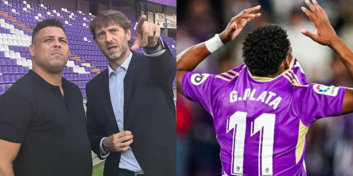 Gonzalo Plata ha sido intermitente y Ronaldo tomó cartas en el asunto, secundado por el entrenador del Real Valladolid, Pacheta