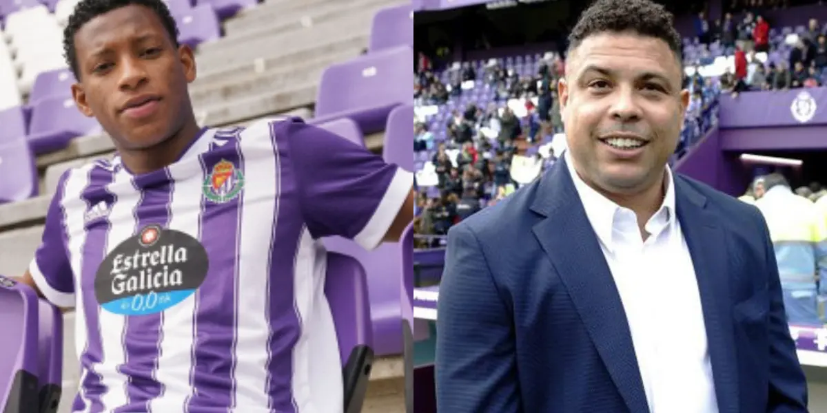 Gonzalo Plata tendrá una nueva experiencia en el fútbol europeo, con Real Valladolid. Ronaldo lo recibió con los brazos abiertos y no pudo ocultar su admiración al ver a uno de los mejores delanteros que hubo