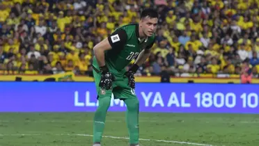Gonzalo Valle portero de Ecuador 