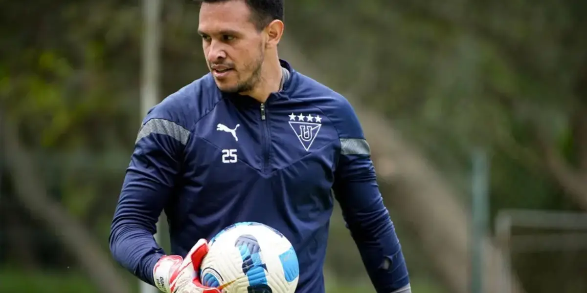 Gonzalo Valle portero de Liga de Quito 