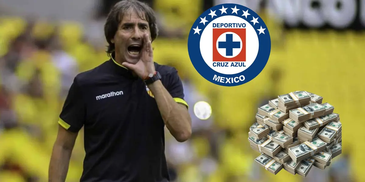 Guillermo Almada y Cruz Azul / Foto de: El Futbolero Ecuador