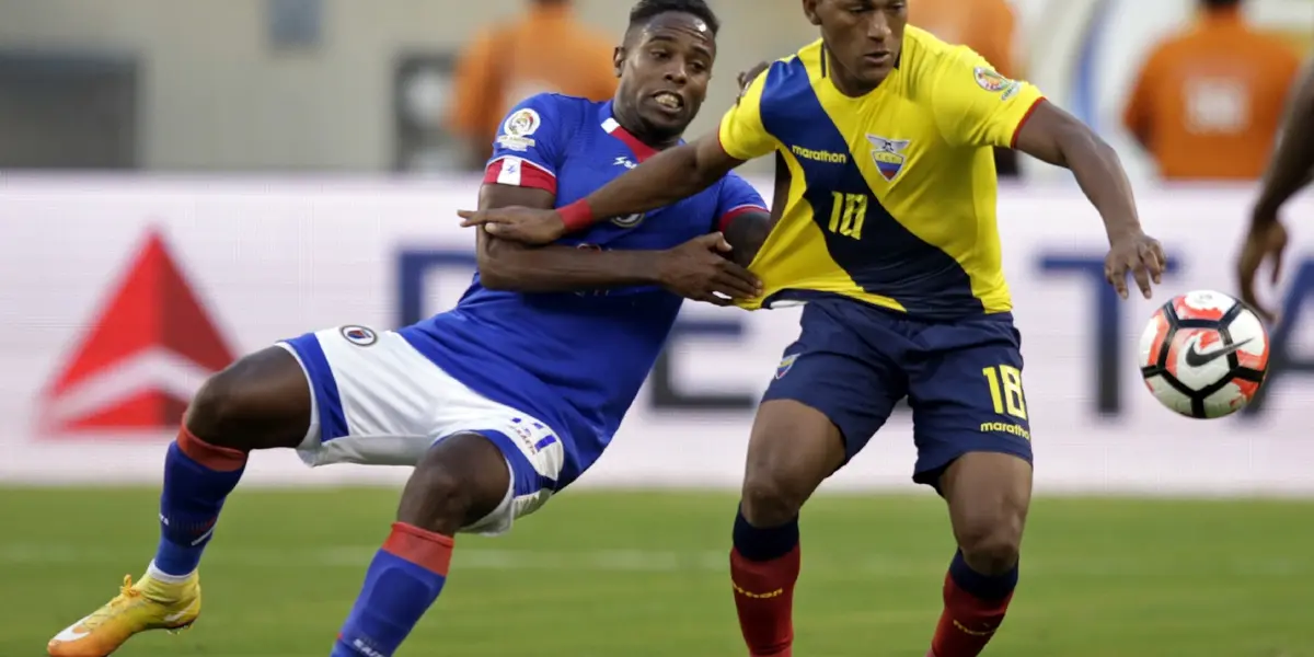 Gustavo Alfaro, destaca la garra de este jugador Ecuatoriano.