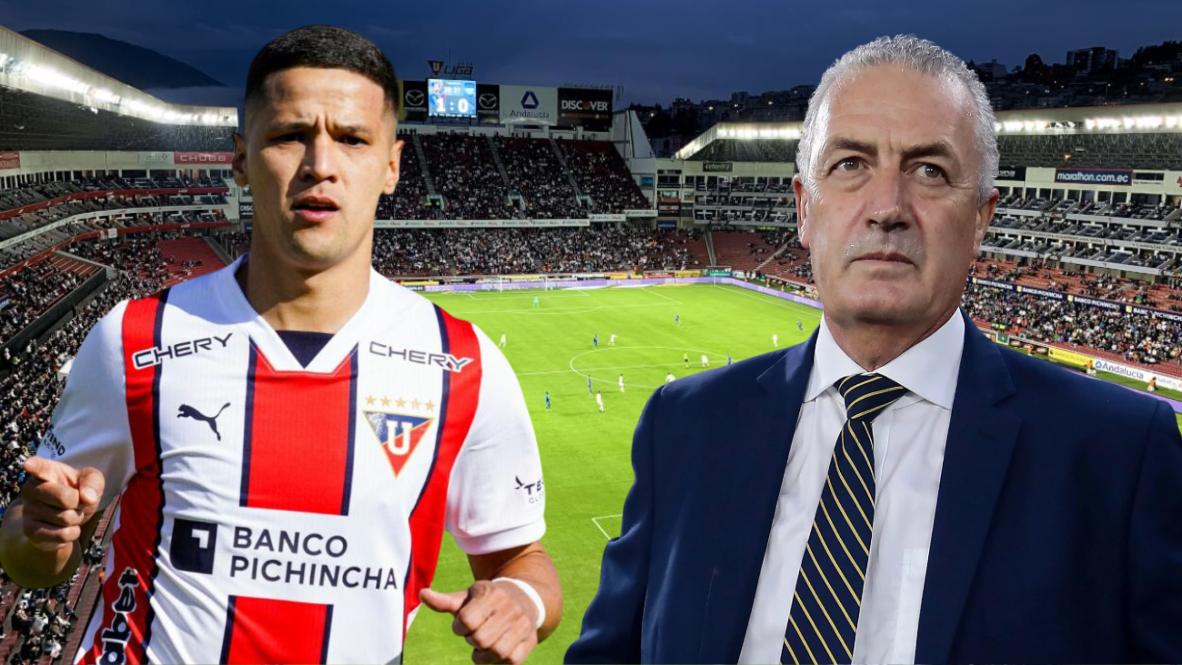 Gustavo Alfaro y Alex Arce (Foto tomada de: Primicias/API/The Coache's)