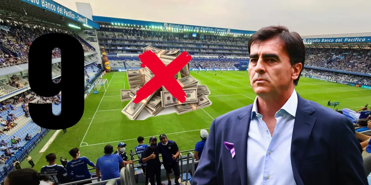 Gustavo Quinteros no permite que llegue un delantero a Emelec