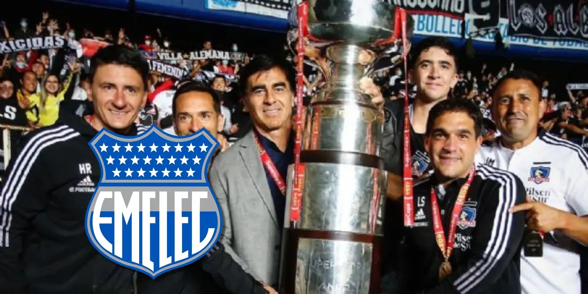 Gustavo Quinteros sigue cosechando triunfos ya que fue campeón con Colo Colo y lo han contactado desde Emelec para traerlo de vuelta