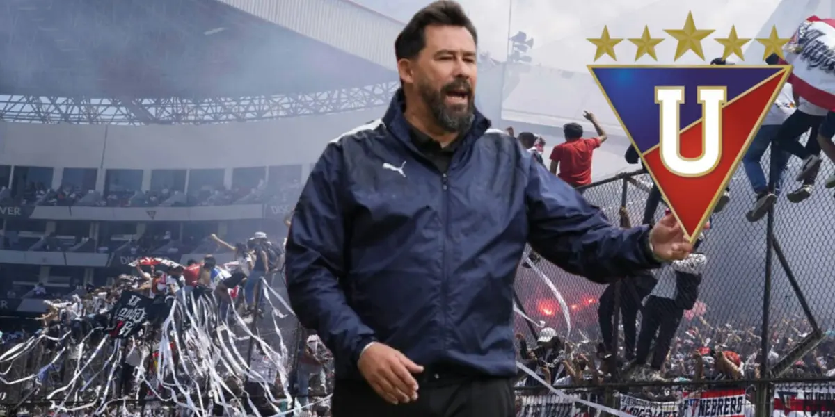 Vitamina Sánchez dijo que si pierde en Libertadores se va y así reaccionó la hinchada de Liga de Quito 