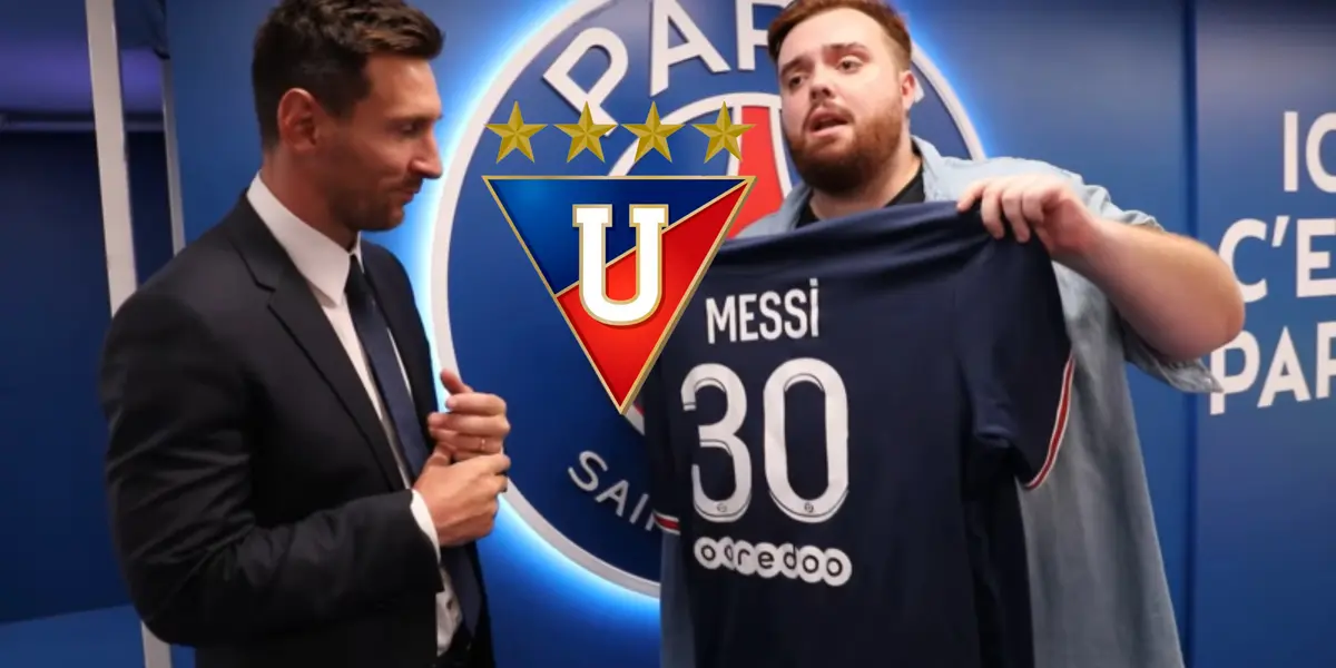 Ibai Llanos, famoso streamer español, dijo que no conocía a Liga de Quito luego que pidieran alguna referencia causando reacciones en la hinchada que recordó cuando a Lionel Messi le preguntaron sobre el cuadro albo
