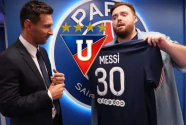 Ibai Llanos, famoso streamer español, dijo que no conocía a Liga de Quito luego que pidieran alguna referencia causando reacciones en la hinchada que recordó cuando a Lionel Messi le preguntaron sobre el cuadro albo