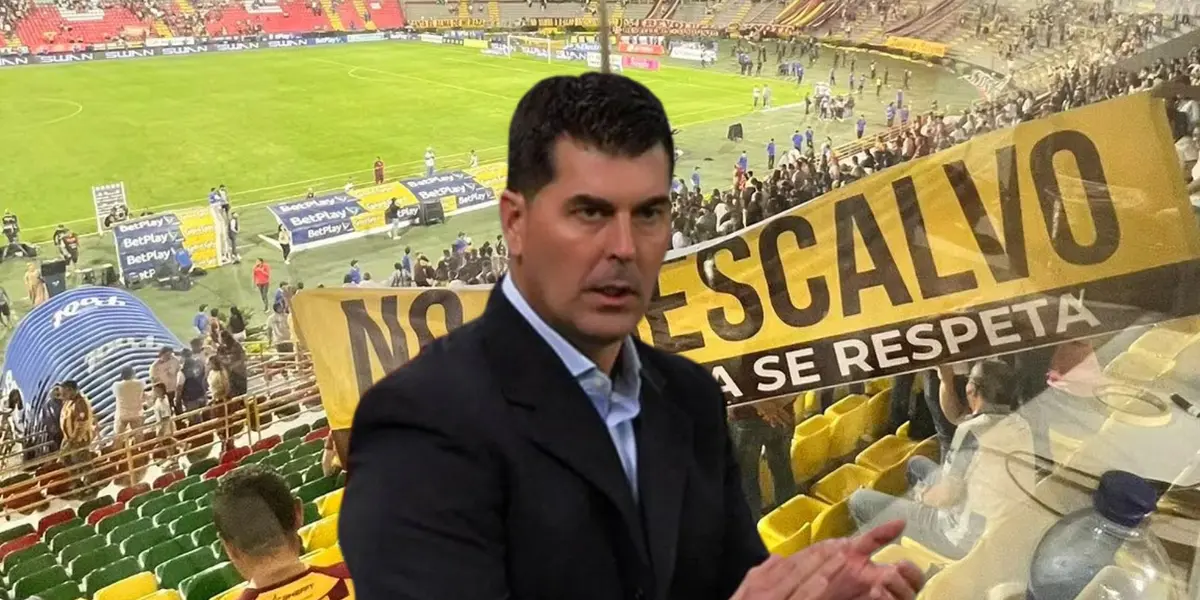No deja un buen recuerdo, los mensajes de los hinchas del Tolima por la salida de Ismael Rescalvo a BSC