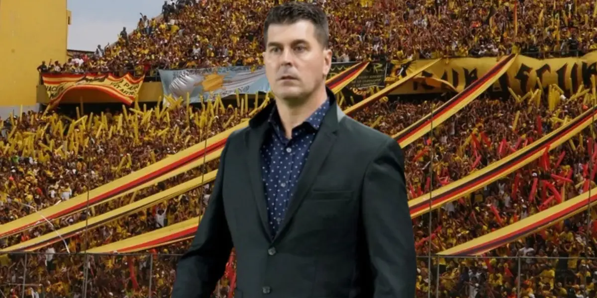 (Video) Se fue por la puerta de atrás de Emelec y los hinchas de BSC ningunearon a Rescalvo