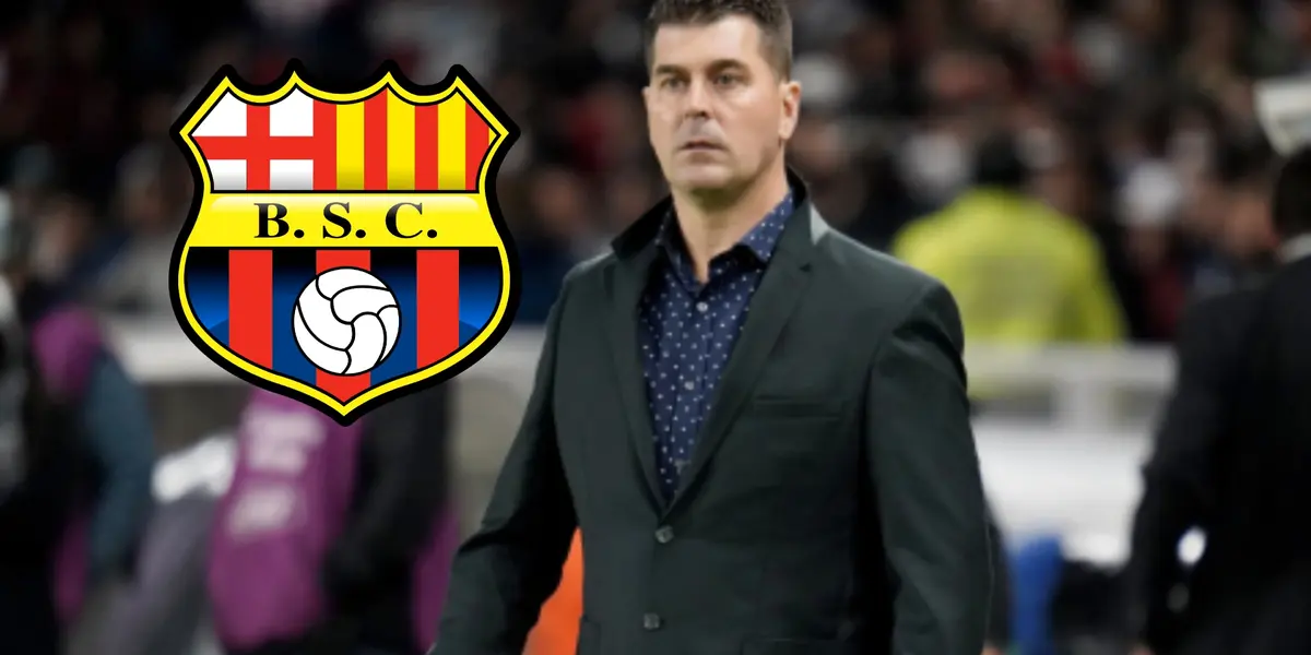 Y así quiere venir a Barcelona SC, la furia de Rescalvo con un periodista