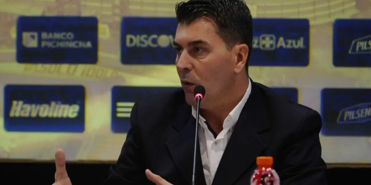 Ni bien llegó, la primera excusa de Ismael Rescalvo luego que Barcelona SC no pudo ganar a Libertad