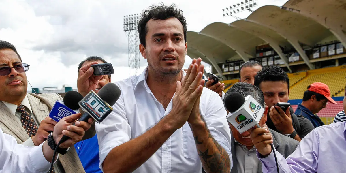 Iván Kaviedes tuvo varias polémicas a lo largo de su carrera y en uno de los equipos que estuvo salió luego que se metió con la hija del presidente