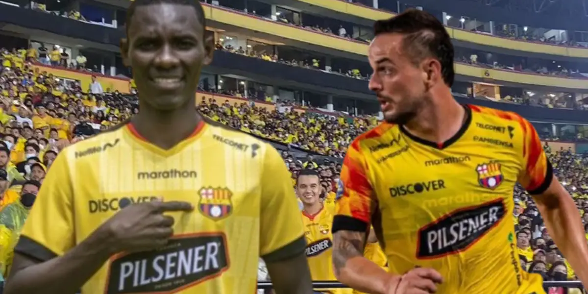 Ni Janner, ni Rivero, el jugador actual  que se robó la atención de todos en el Centenario de Barcelona SC