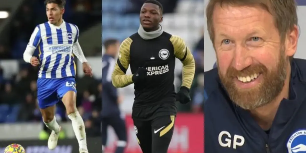 Jeremy Sarmiento tiene el favor de Graham Potter, entrenador de Brighton, y tomó una decisión con respecto a su presencia en el primer equipo