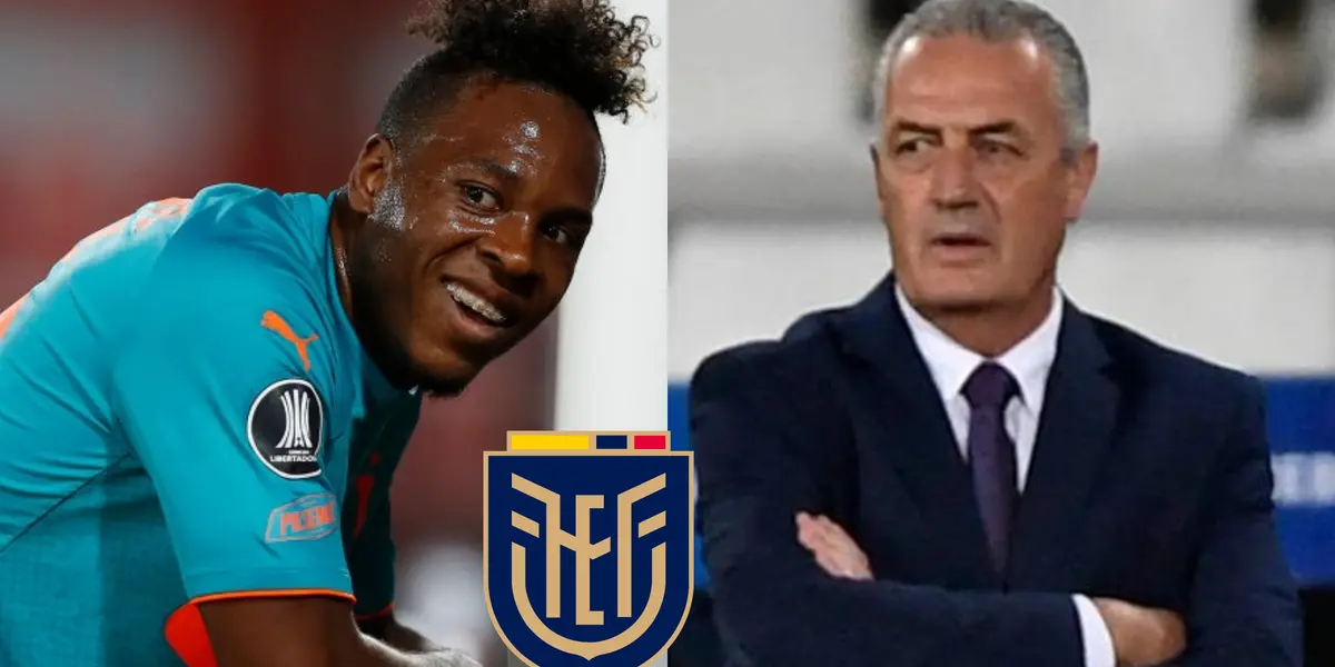 Jhojan Julio es el llamado a tomar el puesto de titular en la Selección Ecuatoriana y su nivel en los entrenamientos le dan los argumentos para que Gustavo Alfaro lo deje de ignorar para el cotejo contra Uruguay