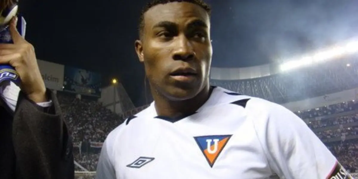Joffre Guerrón jugador de LDU