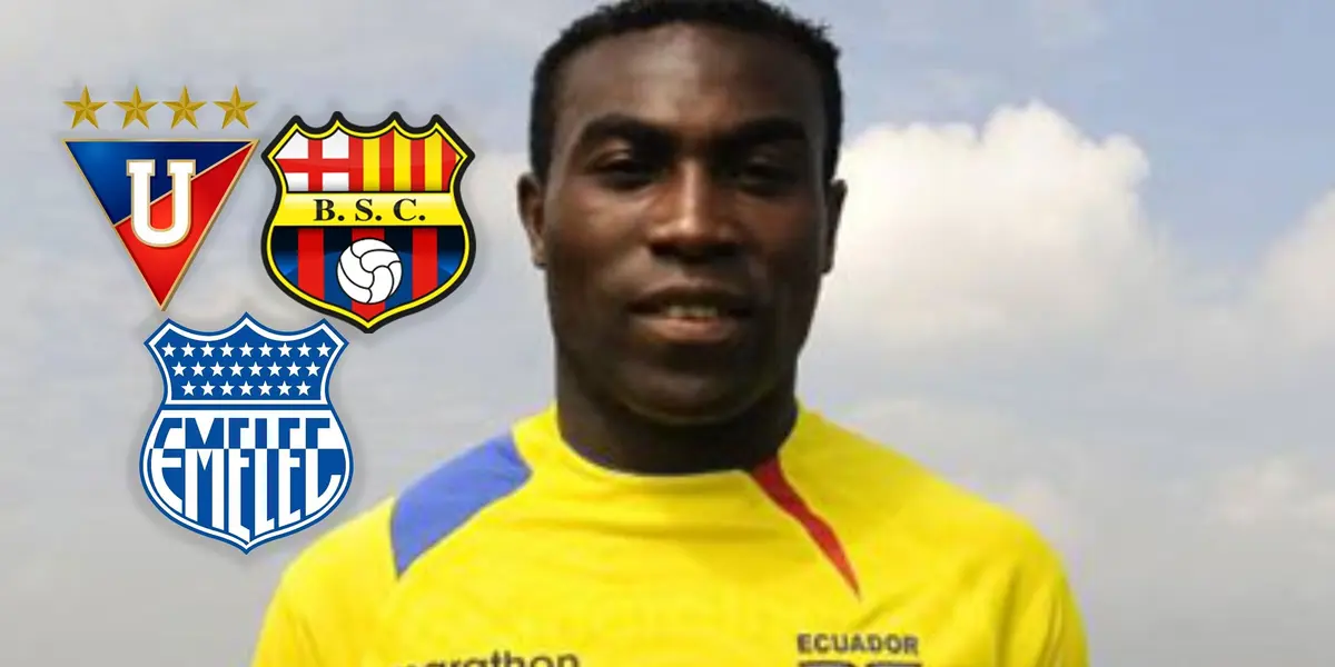 Joffre Guerrón saltó nuevamente a las canchas y se puso la camiseta de un equipo grande de Ecuador para sorpresa de todos