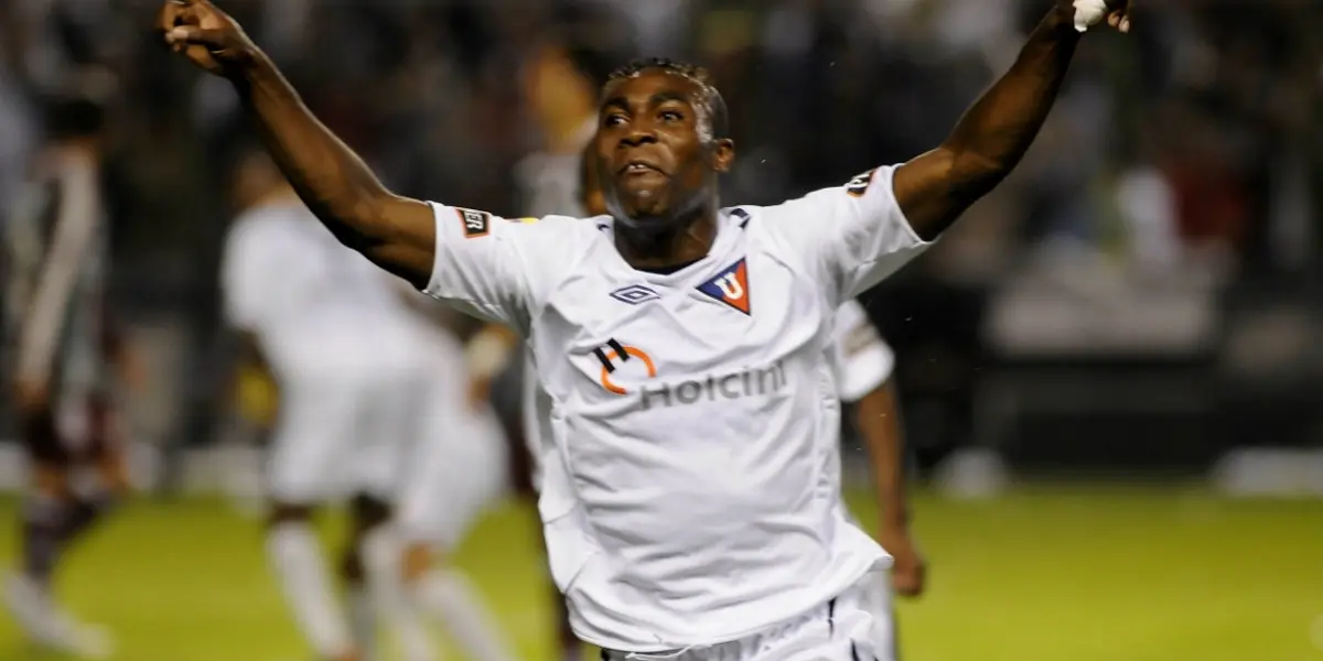 Joffre Guerrón tiene pensado en poner punto final a su carrera y le hizo un pedido especial a la gente de Liga de Quito