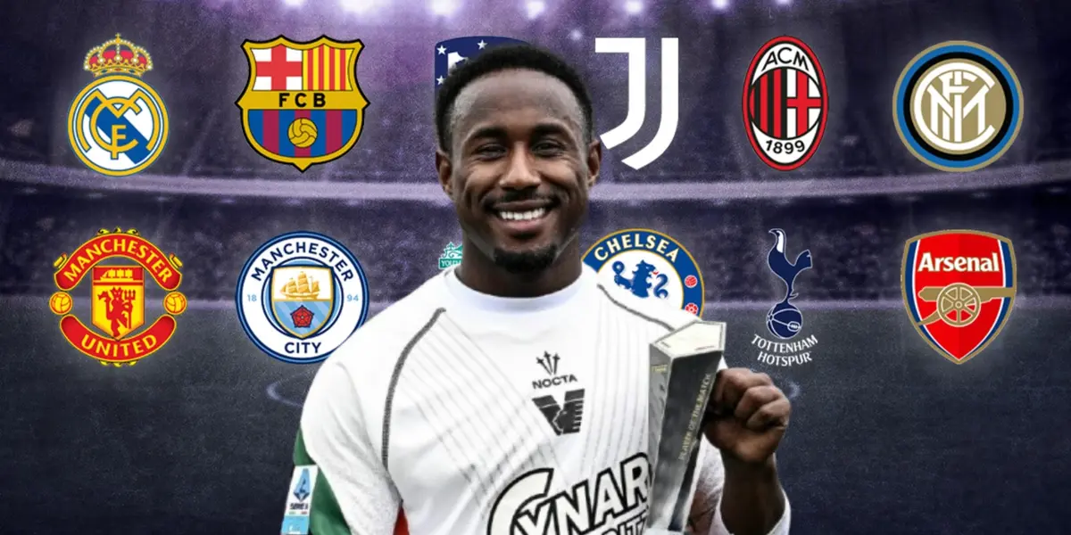 Ahora que brilla en Italia, el campeón europeo donde piden a John Yeboah