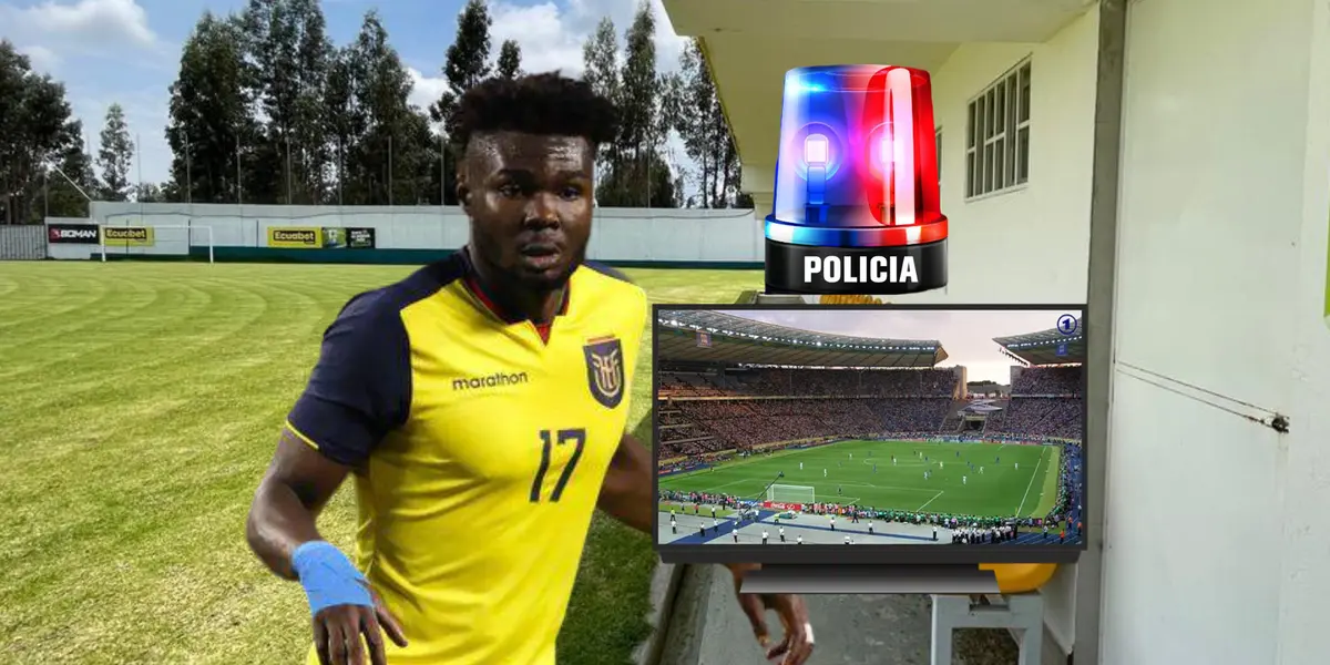 El día que Jordy Caicedo saltó la pared con una televisión, “la policía me paró”