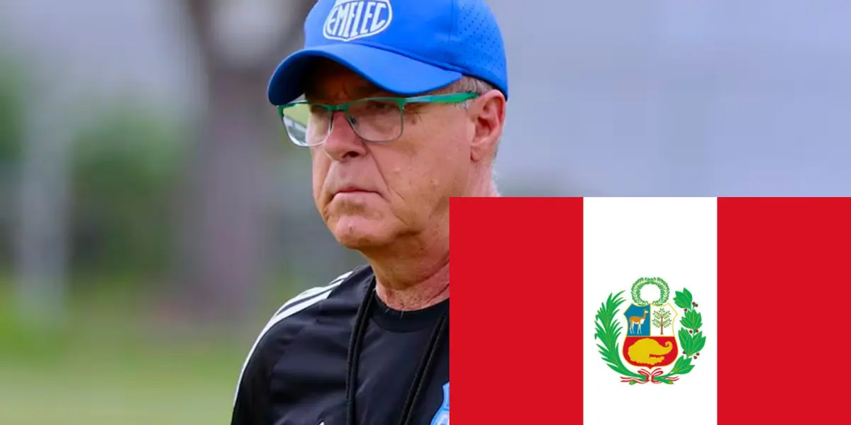 Jorge Célico señaló a los jugadores de Emelec luego del empate y en Perú no se lo dejaron pasar