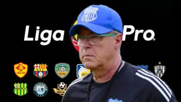 Jorge Célico entrenador de Emelec