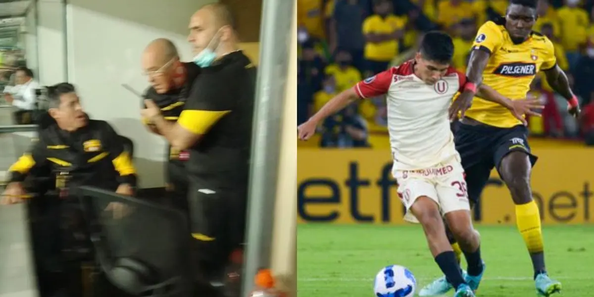 Jorge Célico estuvo en uno de los centros de locución en el estadio de Universitario y dio sus primeras indicaciones, las cuales funcionaron
