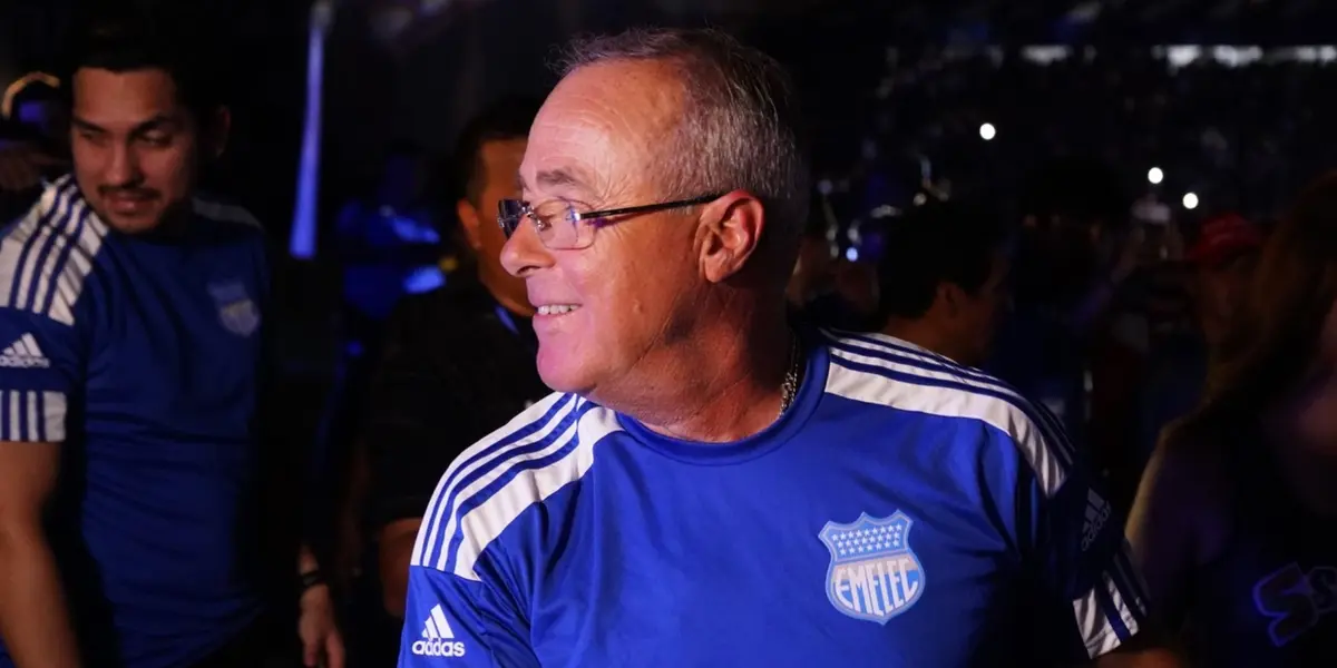No levanta cabeza y esta excusa puso Jorge Célico por tener último a Emelec en la LigaPro 