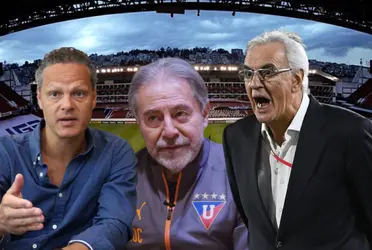 Jorge Fossati y su llamado de atención a los directivos de Liga de Quito