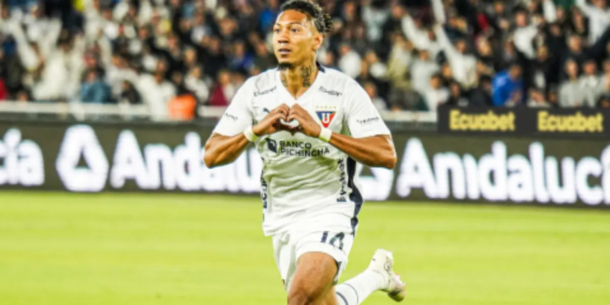 (Video) Merecieron golear y así festejó el Choclo Quinteros el gol agónico de LDU