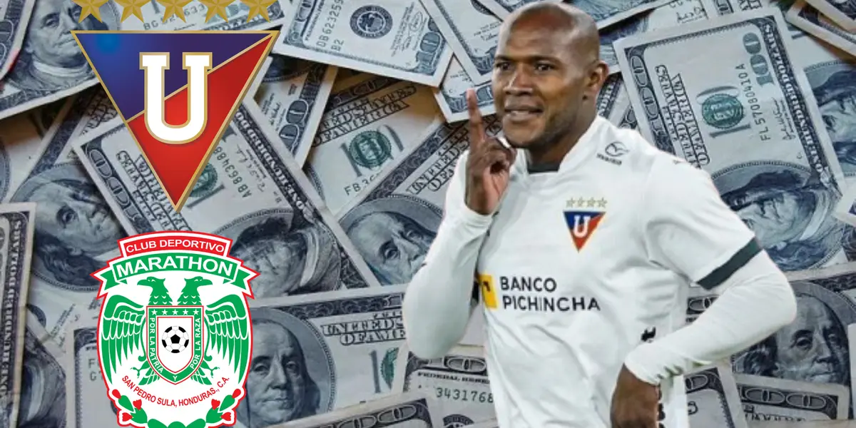 En Liga de Quito costó $1,8 millones, lo que vale ahora Juan Luis Anangonó en Honduras