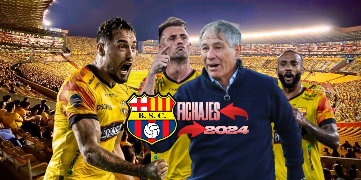 Para dar un golpe de autoridad, los 3 refuerzos que ficharía Ariel Holan para Barcelona SC 